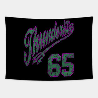 THUNDERKISS 65 GREEN PURPLE Tapestry