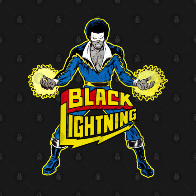 Black Lightning by Pop Fan Shop