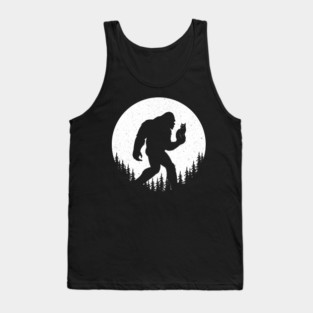 Bigfoot Cat Tank Top