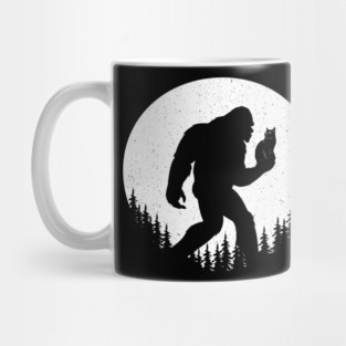 Bigfoot Cat Mug