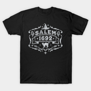 Salem 1692 - Salem Witch Trials - Witchcraft Retro Vintage T-Shirt