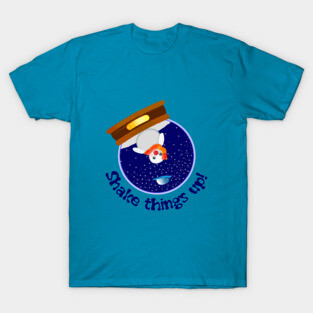 Snow Globe: Shake things up T-Shirt