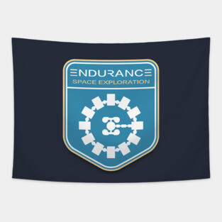 Interstellar Mission Patch Tapestry