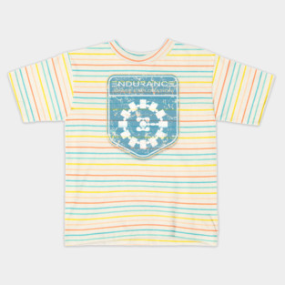 Interstellar Mission Patch (distressed version) Kids T-Shirt