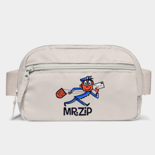 Mr. Zip Zippy T-Shirt – USPS Retro Mailman Design – Postal Worker Gift Bag