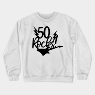 50th birthday Crewneck Sweatshirt