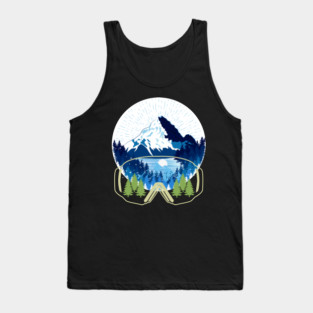 skiing Tank Top