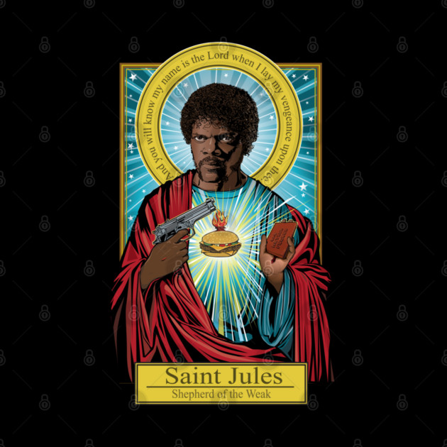 Saint Jules by Pop Art Saints