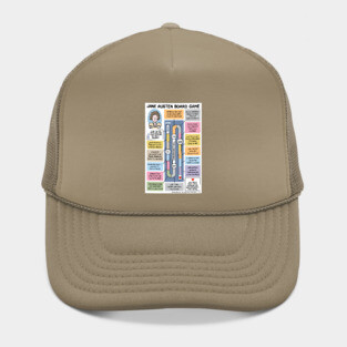 Jane Austen Board Game Hat