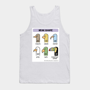 beak shape Tank Top