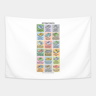 abridged classics (composite) Tapestry