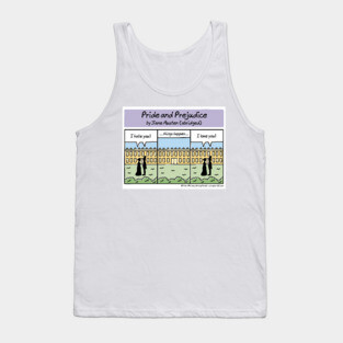 Pride and Prejudice (abridged) Tank Top