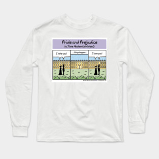 Pride and Prejudice (abridged) Long Sleeve T-Shirt
