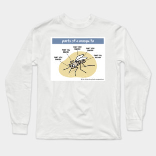 Parts of a mosquito Long Sleeve T-Shirt
