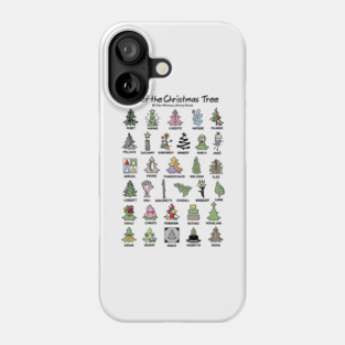 Art of the Christmas Tree Phone Case