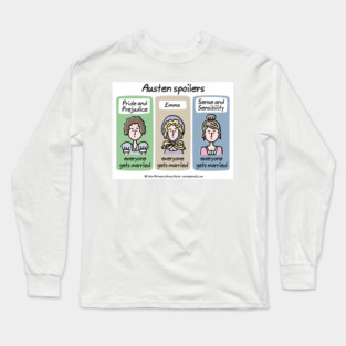 Austen spoilers Long Sleeve T-Shirt