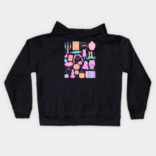Cute and Spooky Pastel Halloween Kids Hoodie