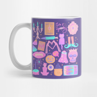 Cute and Spooky Pastel Halloween Mug