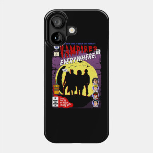 Vampires everywhere, Dwayne, David, Paul and Marko are The Lost Boys Phone Case