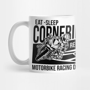 CORNERING MOTORBIKE Mug