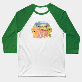 Land Before Time Baseball T-Shirt