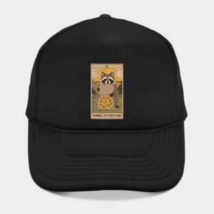 Wheel of Fortune - Raccoons Tarot Hat
