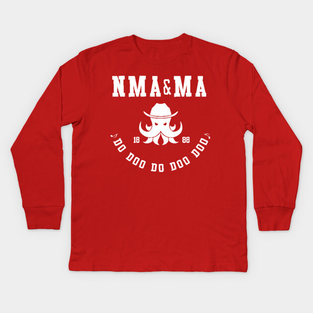 NMA&MA College Logo Kids Long Sleeve T-Shirt by Ain't Slayed Nobody