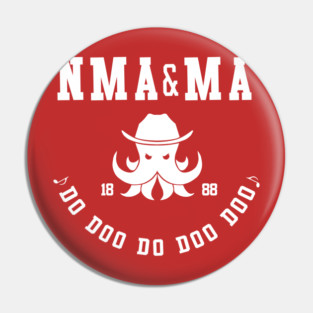 NMA&MA College Logo Pin