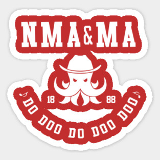 NMA&MA College Logo Sticker