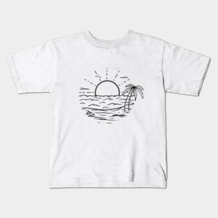 Beach Relax Kids T-Shirt