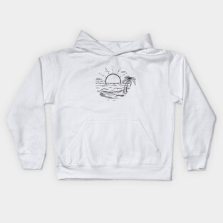 Beach Relax Kids Hoodie