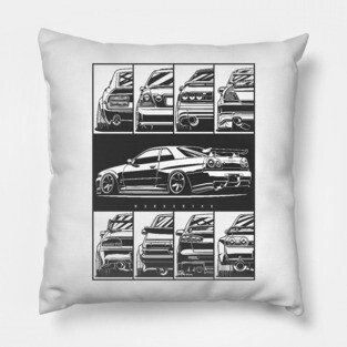 JDM Legends Pillow