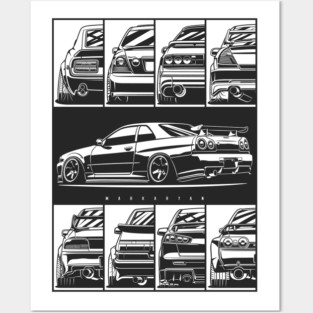 JDM Legends Posters and Art
