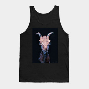 Goat Skull Tank Top