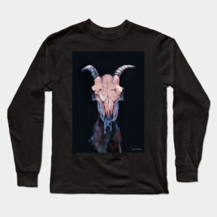 Goat Skull Long Sleeve T-Shirt