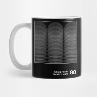 Talking Heads - Minimal Style Graphic Artwork Mug