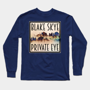 Blake Skye: Private Eye Logo Long Sleeve T-Shirt