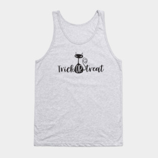 Trick or Treat Cat Tank Top