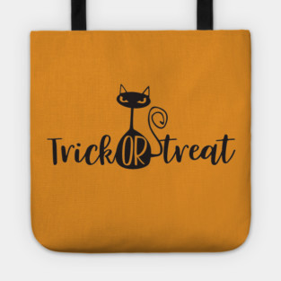 Trick or Treat Cat Tote