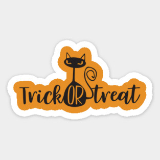 Trick or Treat Cat Magnet