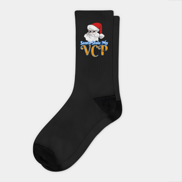 Santa Stole My VCP Socks by belownormal