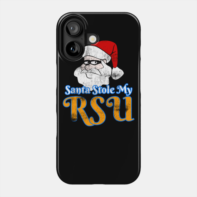 Santa Stole My RSU Phone Case by belownormal
