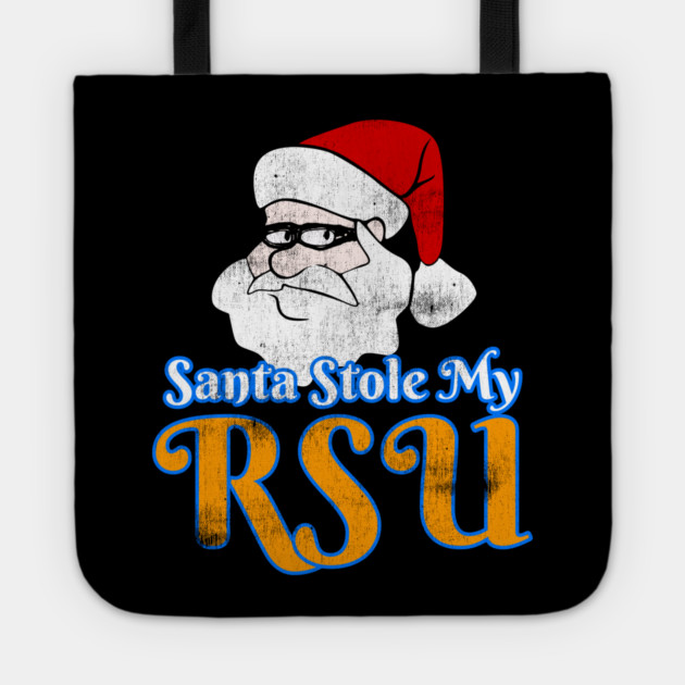 Santa Stole My RSU Tote by belownormal