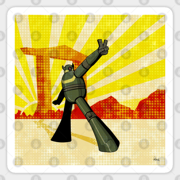 Robot Sticker by droidmonkey