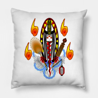XIE BI'AN THE WHITE GUARD Pillow