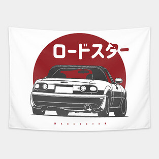 MX5 Miata NA Tapestry