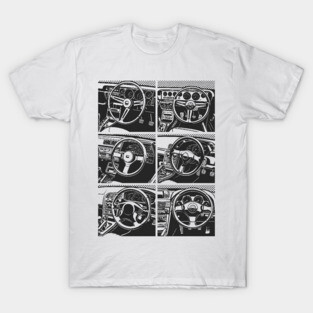 Skyline GTR dashboards T-Shirt