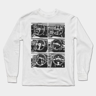 Skyline GTR dashboards Long Sleeve T-Shirt