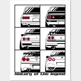 Skyline GTR Generations Posters and Art