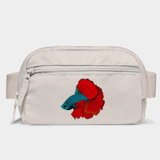 Siamese fighting fish Colorful betta fish Graphic Bag